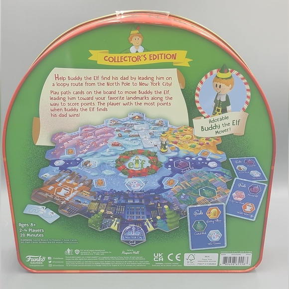 Elf Journey from the North Pole Game - Collector's Edition Tin - Picture 4 of 9